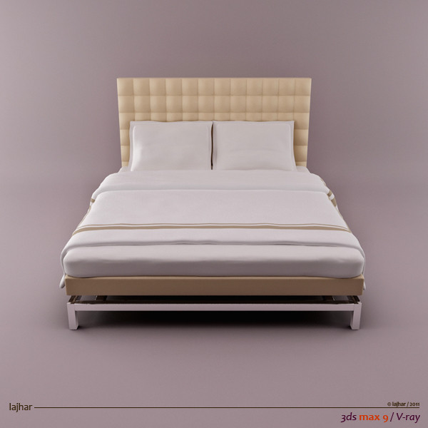 Boss bed with small headboard